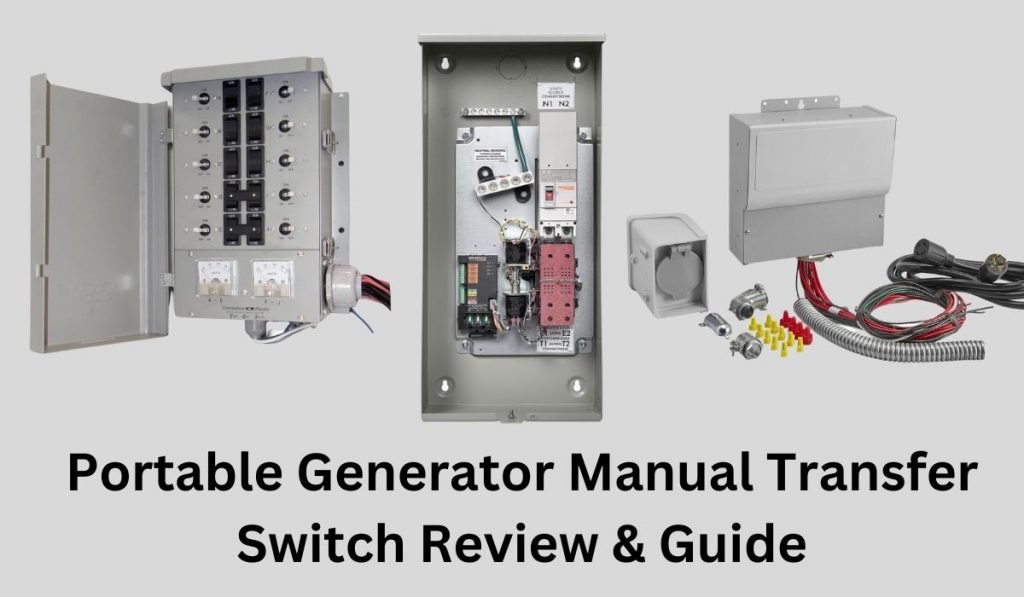 Portable Generator Transfer Switch Ensures Safe Home Backup Power